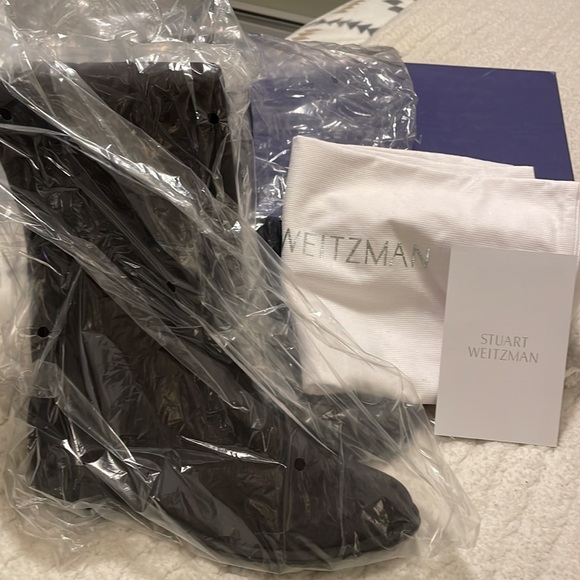 Stuart Weitzman Over-The-Knee Suede Boots - Picture 3 of 4